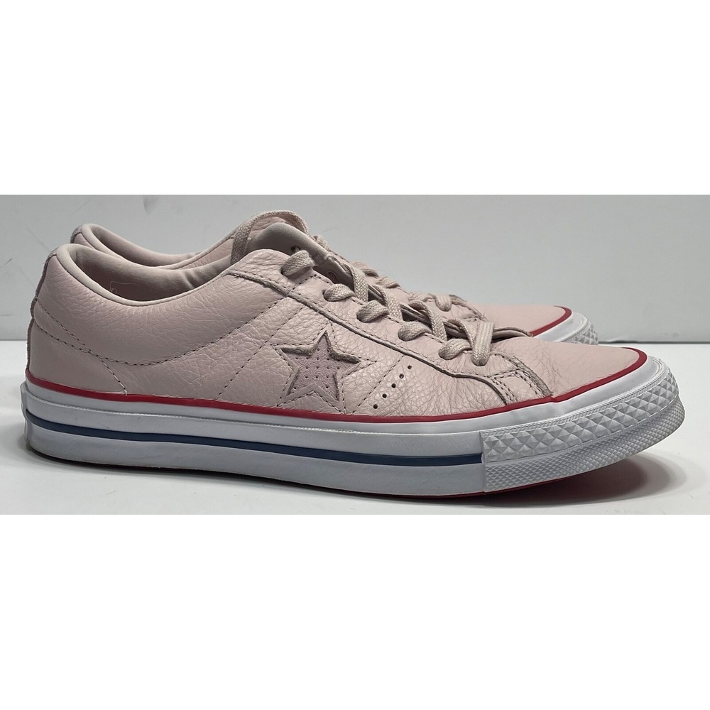 Converse Chuck Taylor‎ All Star Leather "Barely Rose" (160623) Low M 6.5/W-8 - Picture 4 of 9